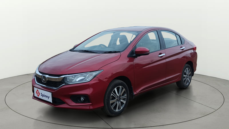 Used 2019 Honda City V CVT Petrol Petrol Automatic exterior LEFT FRONT CORNER VIEW