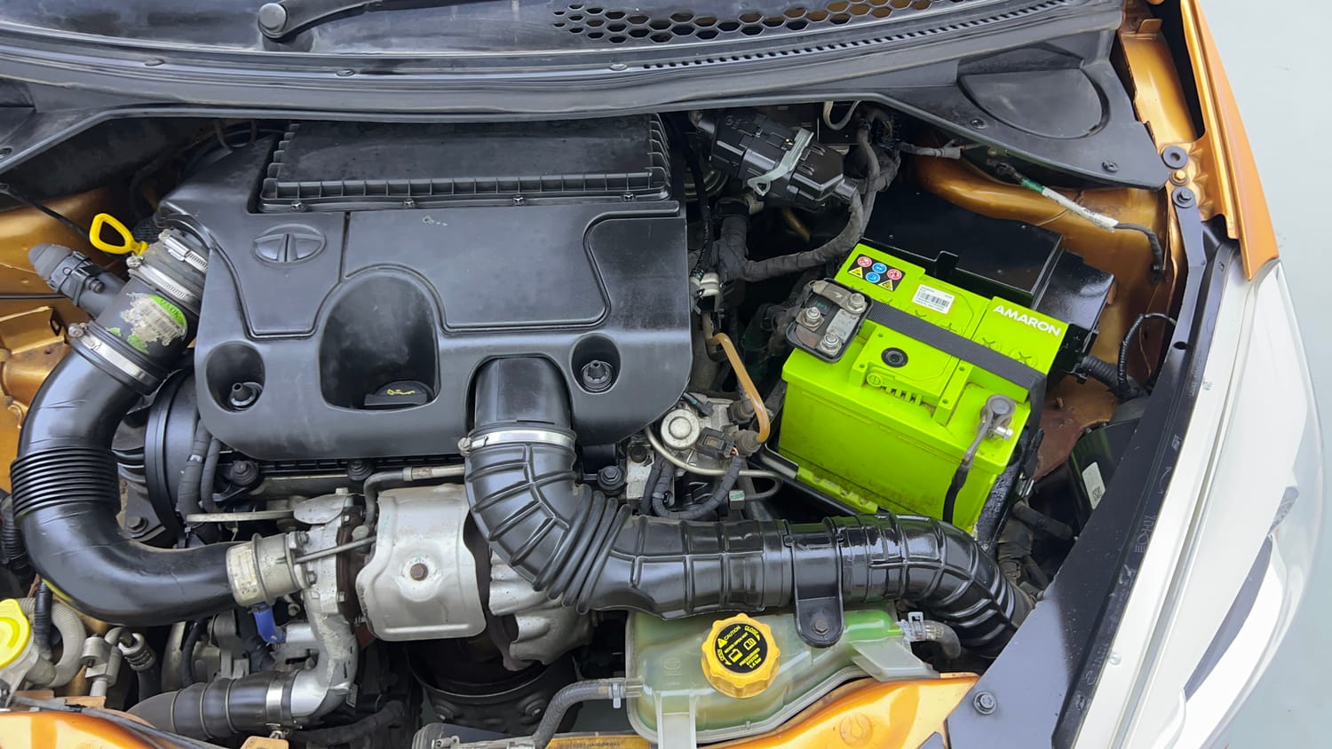 Used 2018 Tata Tiago Revotorq XT Diesel Manual engine ENGINE LEFT SIDE VIEW