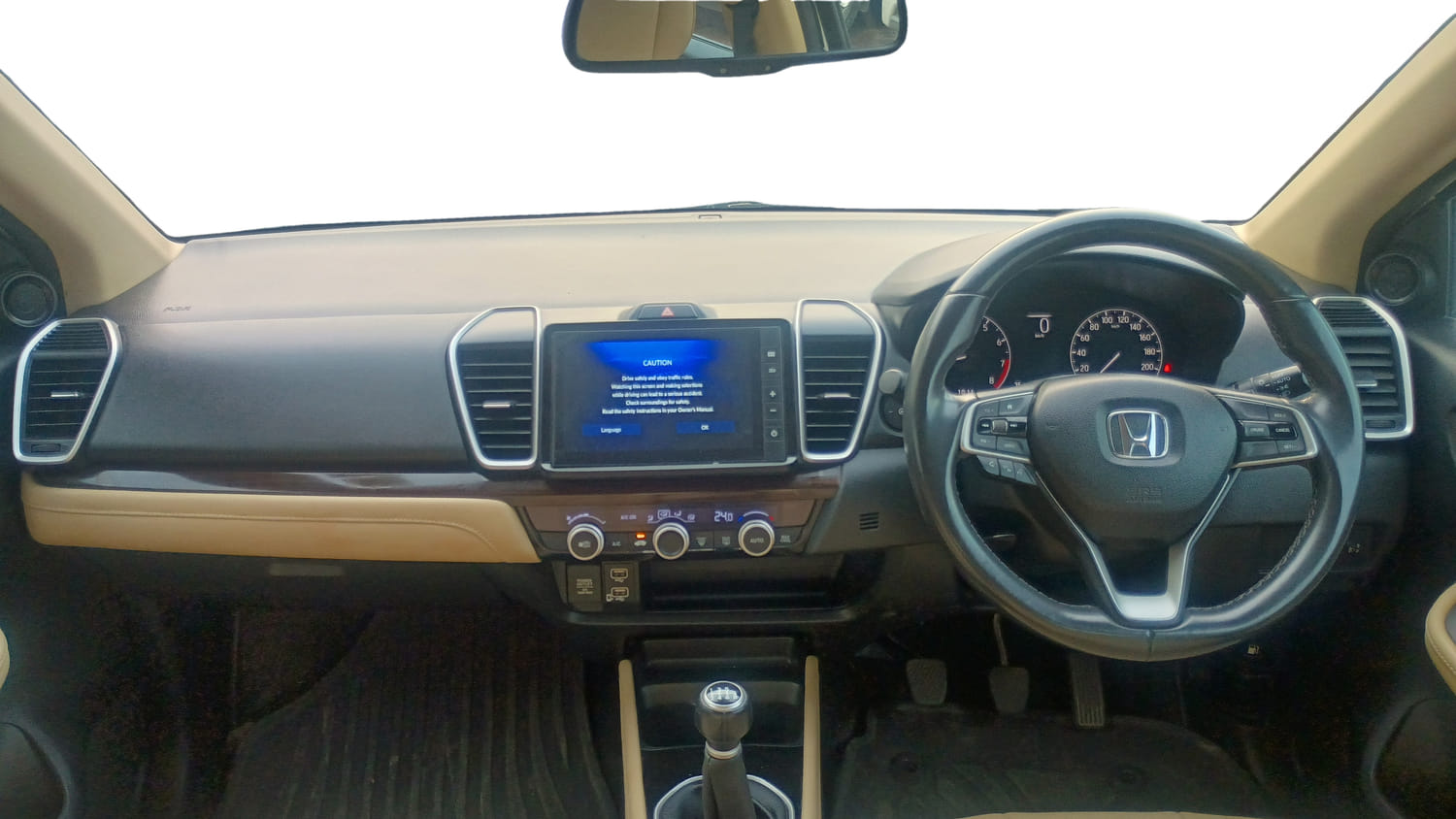 Used 2023 Honda City ZX Petrol Petrol Manual interior DASHBOARD VIEW