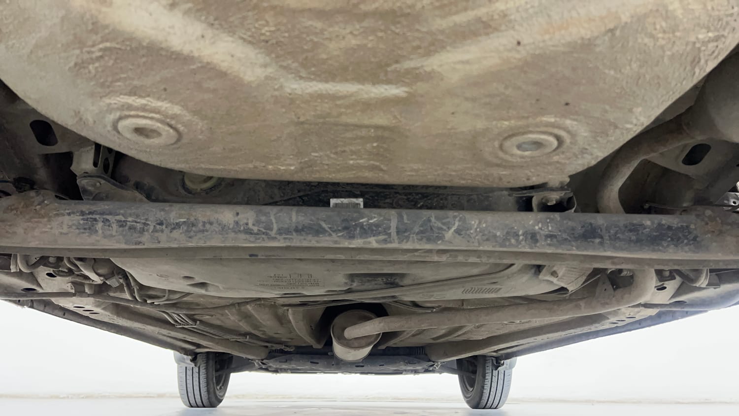 Used 2019 Maruti Suzuki Ignis Sigma 1.2 MT Petrol Manual extra REAR UNDERBODY VIEW (TAKEN FROM REAR)