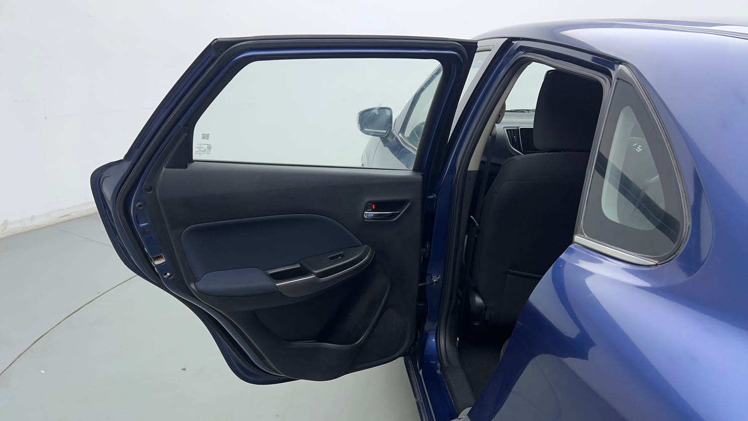 Used 2021 Maruti Suzuki Baleno Zeta Automatic Petrol Automatic interior LEFT REAR DOOR OPEN VIEW