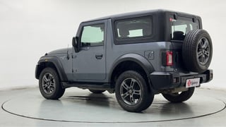 Used 2023 mahindra Thar LX Hard Top Petrol AT 4WD Petrol Automatic exterior LEFT REAR CORNER VIEW