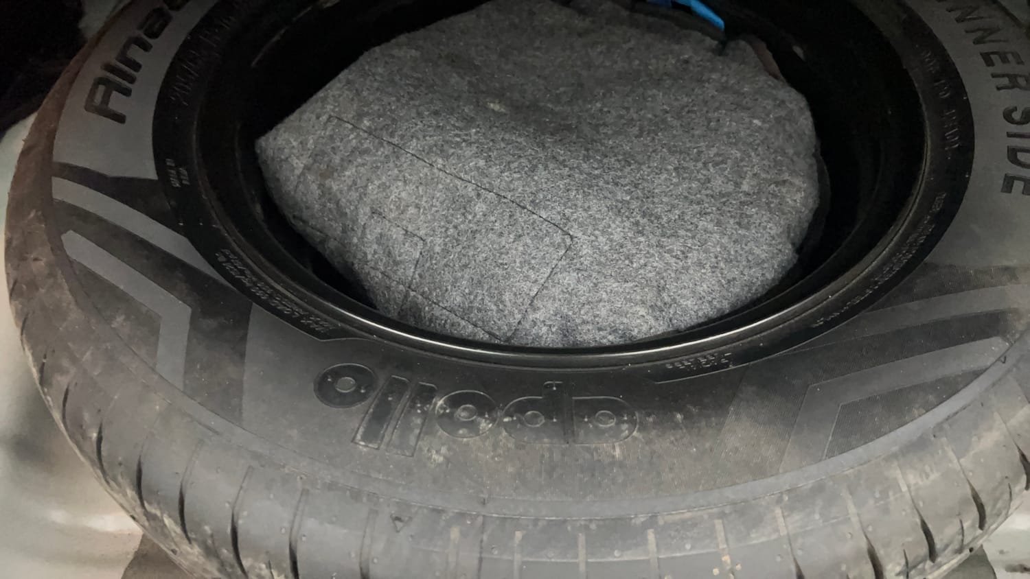 Used 2021 Hyundai Creta SX (O) 1.5 Petrol IVT Petrol Automatic tyres SPARE TYRE VIEW