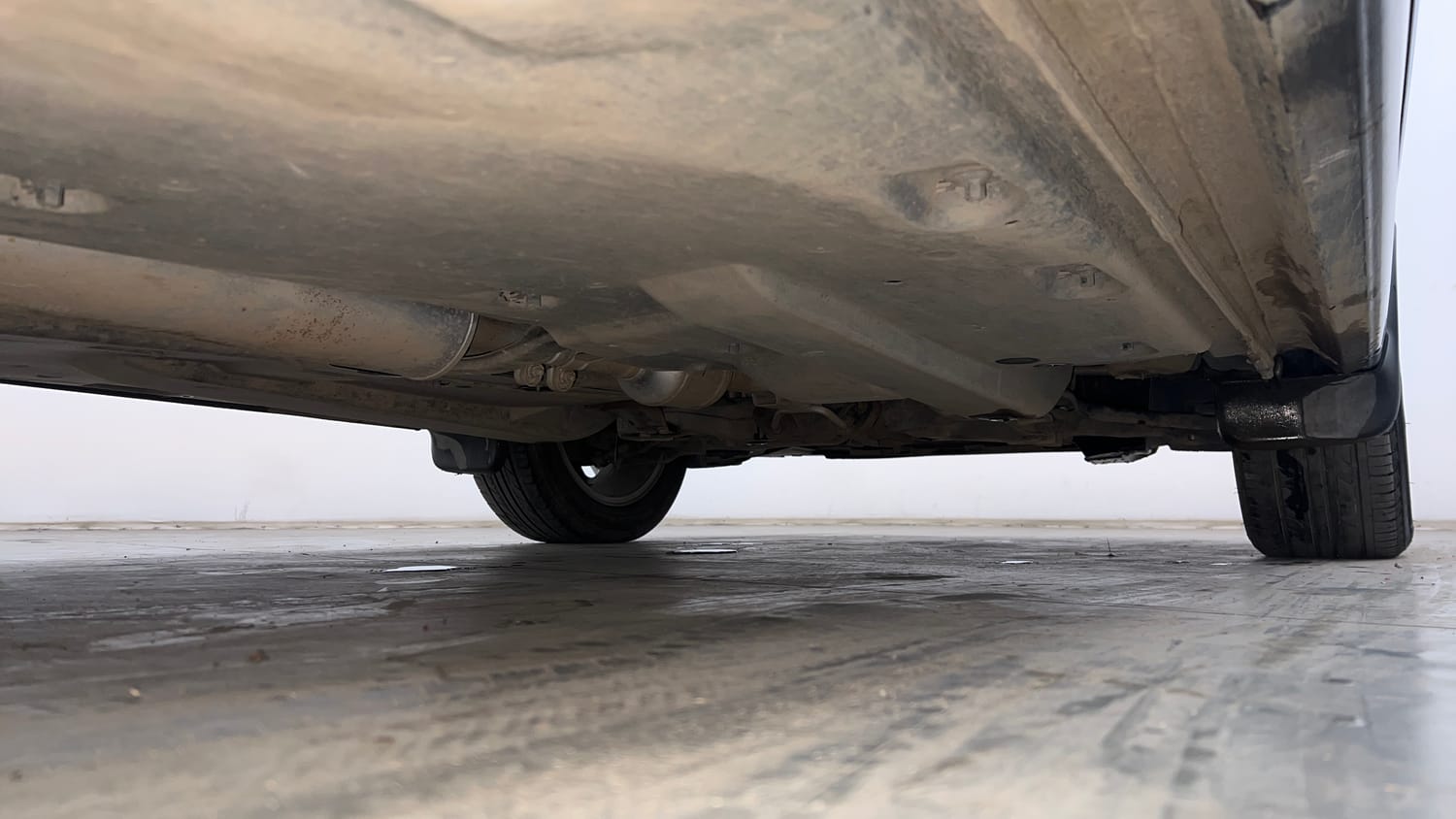 Used 2022 Skoda Rapid Style Petrol Manual extra REAR RIGHT UNDERBODY VIEW