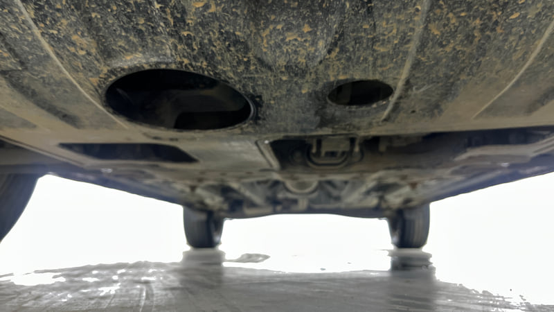 Used 2025 Hyundai Creta 1.5 MPi Petrol MT SX(O) Petrol Manual extra FRONT LEFT UNDERBODY VIEW