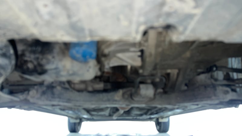 Used 2022 Hyundai Aura S 1.2 CNG Cng Manual extra FRONT LEFT UNDERBODY VIEW