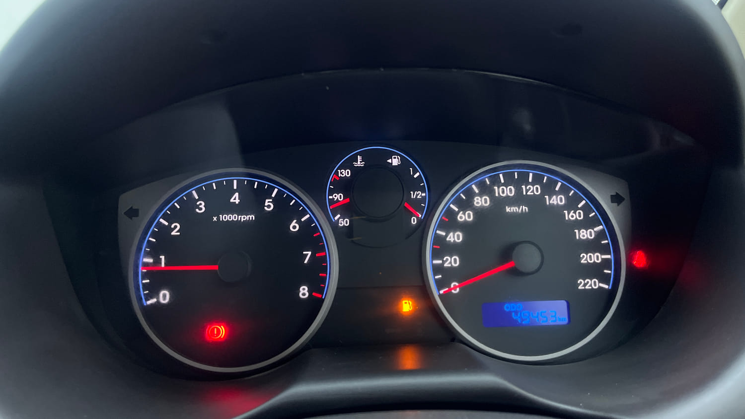 Used 2012 Hyundai i20 Sportz 1.2 Petrol Manual interior CLUSTERMETER VIEW