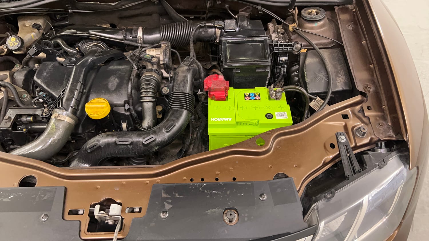 Used 2017 Renault Duster 110 PS RXZ 4X2 MT Diesel Diesel Manual engine ENGINE LEFT SIDE VIEW