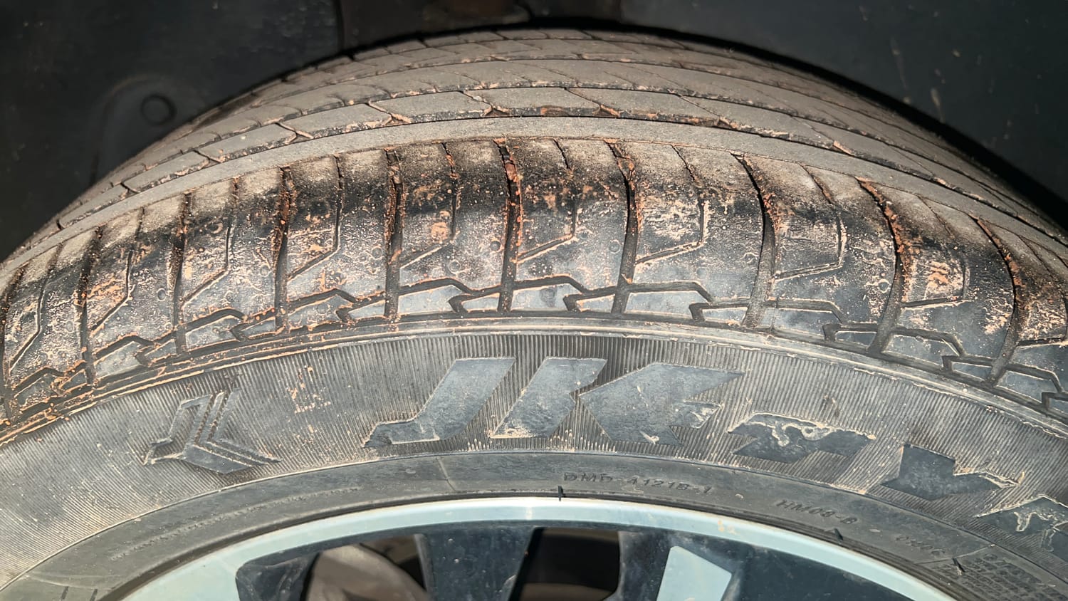 Used 2021 Hyundai Creta SX (O) 1.5 Petrol IVT Petrol Automatic tyres RIGHT REAR TYRE TREAD VIEW