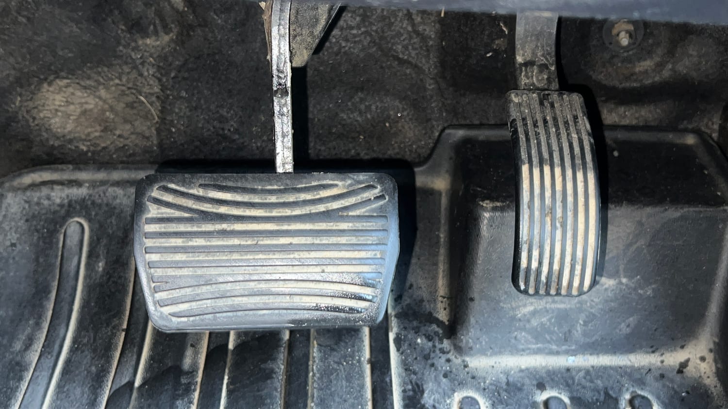 Used 2024 Mahindra Thar LX Hard Top Petrol AT RWD Petrol Automatic interior PEDALS VIEW