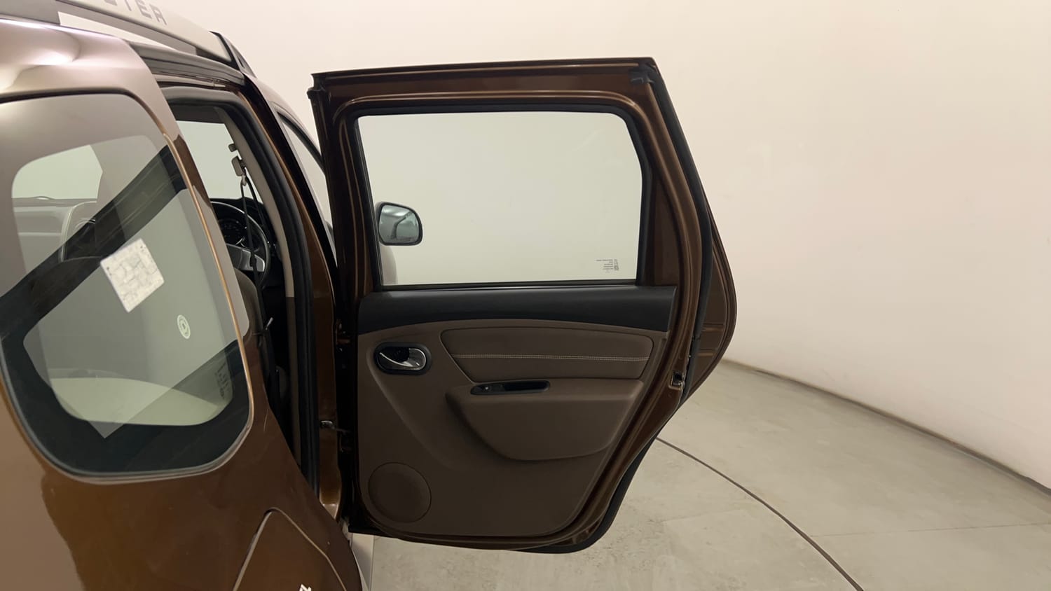 Used 2017 Renault Duster 110 PS RXZ 4X2 MT Diesel Diesel Manual interior RIGHT REAR DOOR OPEN VIEW