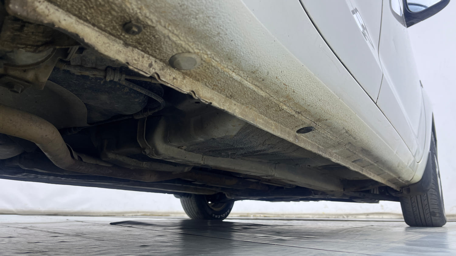 Used 2012 Hyundai i20 Sportz 1.2 Petrol Manual extra REAR RIGHT UNDERBODY VIEW