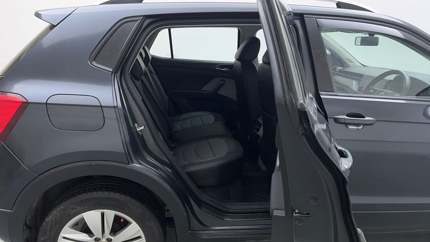 Used 2023 Skoda Kushaq Ambition 1.5L TSI MT Petrol Manual interior RIGHT SIDE REAR DOOR CABIN VIEW