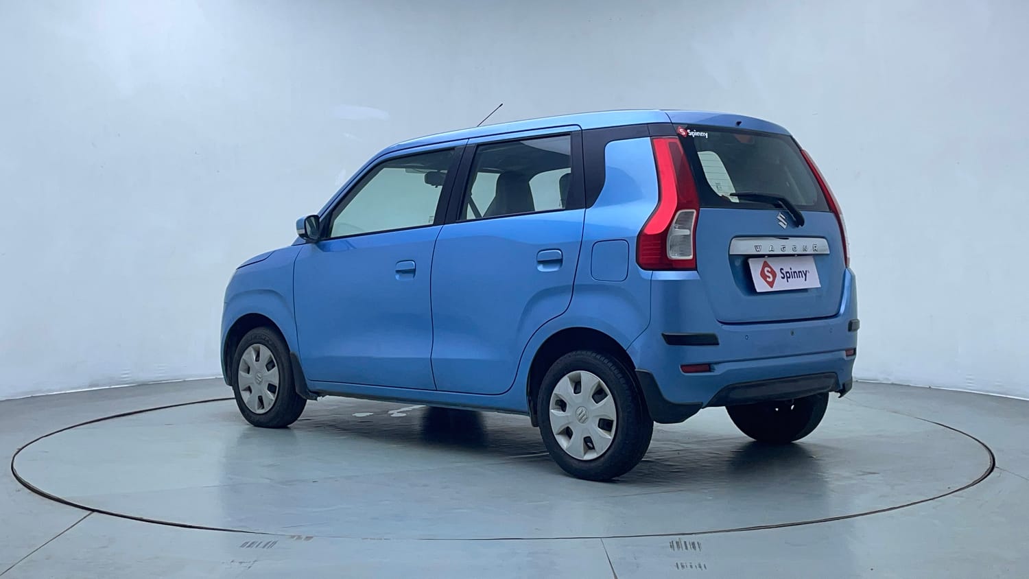 Used 2019 Maruti Suzuki Wagon R ZXi 1.2 AMT Petrol Automatic exterior LEFT REAR CORNER VIEW