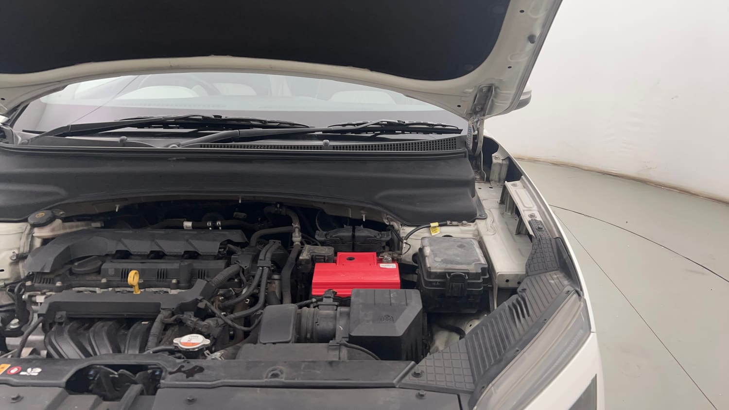 Used 2021 Hyundai Creta SX (O) 1.5 Petrol IVT Petrol Automatic engine ENGINE LEFT SIDE HINGE & APRON VIEW