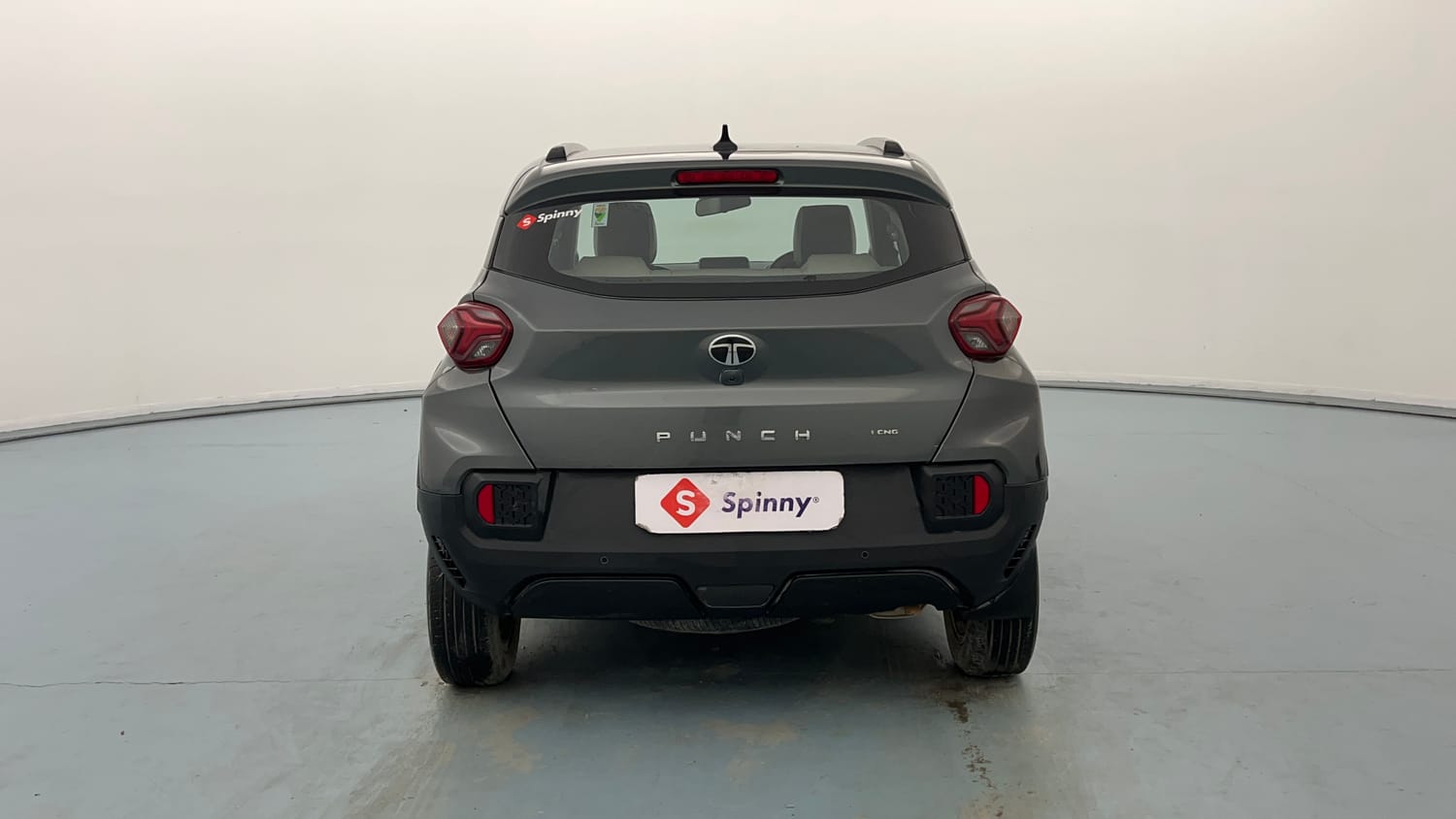 Used 2024 Tata Punch Accomplished Dazzle Sunroof CNG Cng Manual exterior BACK VIEW