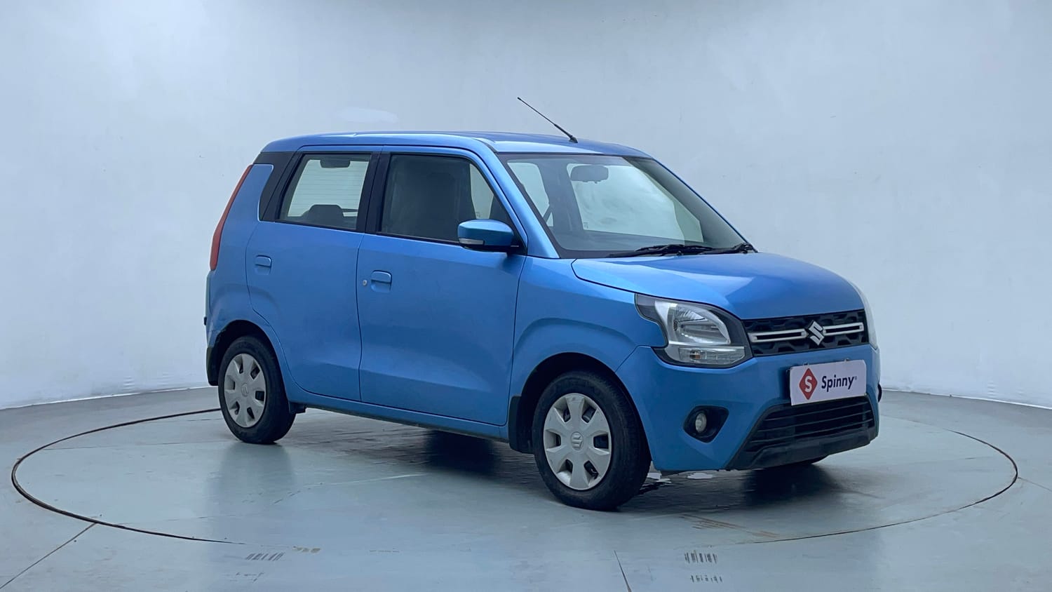 Used 2019 Maruti Suzuki Wagon R ZXi 1.2 AMT Petrol Automatic exterior RIGHT FRONT CORNER VIEW