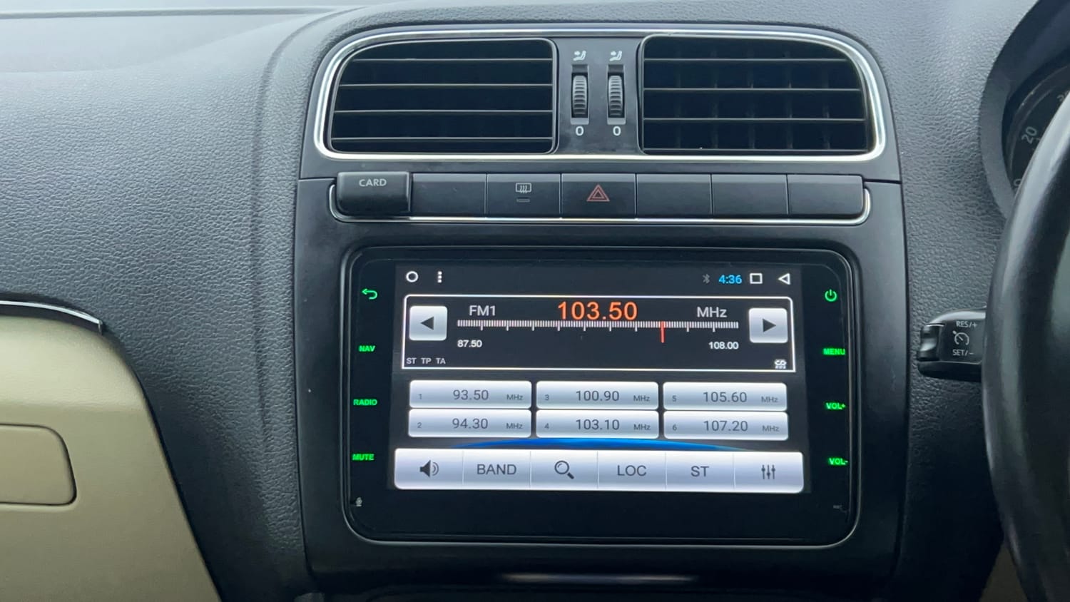 Used 2022 Skoda Rapid Style Petrol Manual top_features Touch screen infotainment system