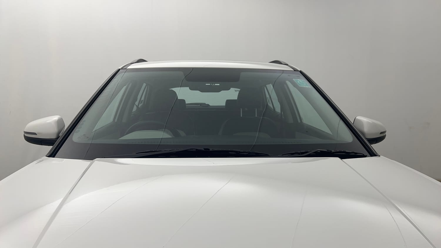 Used 2021 Hyundai Creta SX (O) 1.5 Petrol IVT Petrol Automatic exterior FRONT WINDSHIELD VIEW