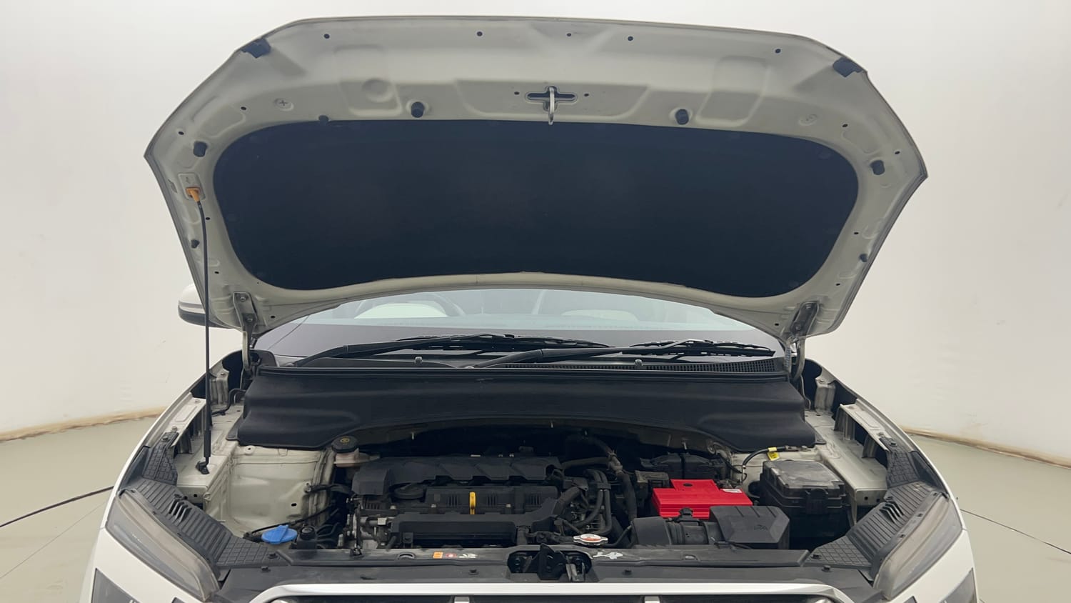 Used 2021 Hyundai Creta SX (O) 1.5 Petrol IVT Petrol Automatic engine ENGINE & BONNET OPEN FRONT VIEW
