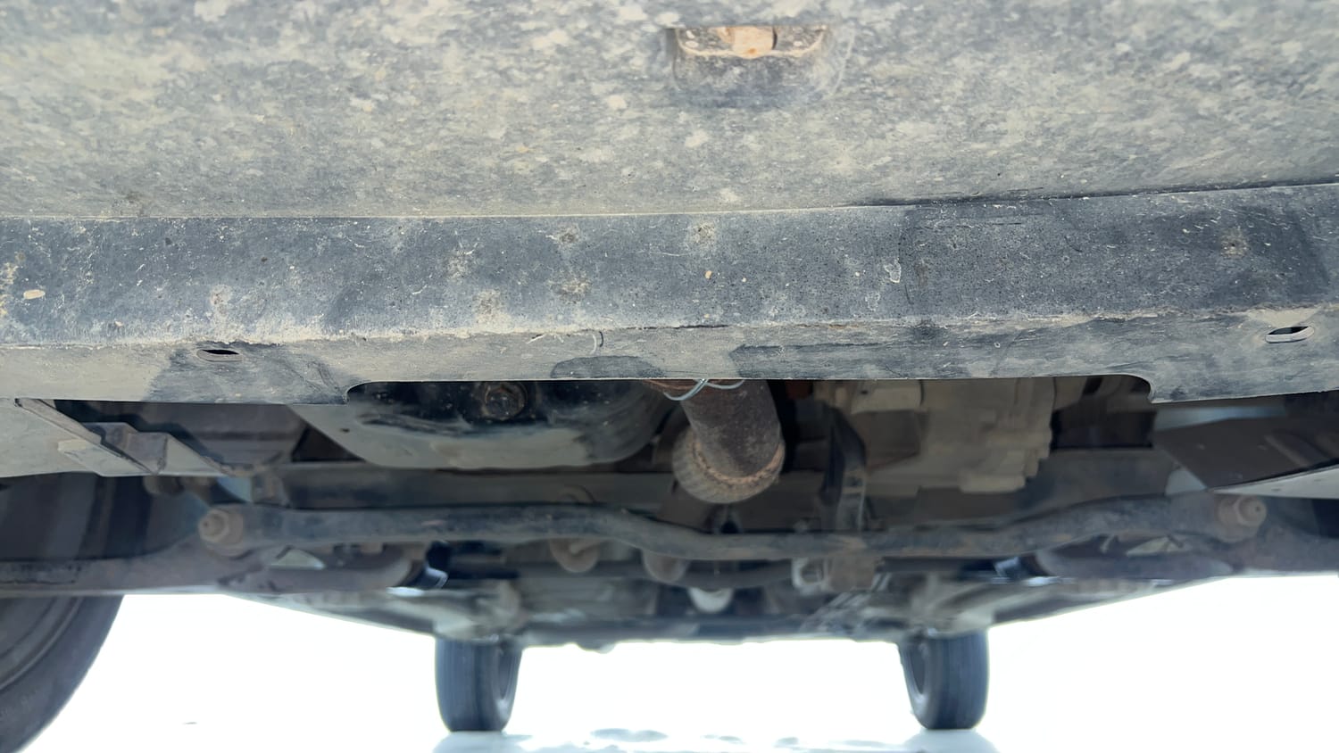 Used 2021 Tata Tiago XZ Plus Petrol Manual extra FRONT LEFT UNDERBODY VIEW