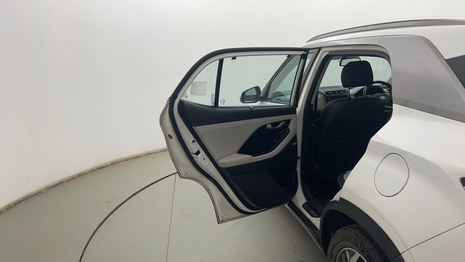 Used 2021 Hyundai Creta SX (O) 1.5 Petrol IVT Petrol Automatic interior LEFT REAR DOOR OPEN VIEW
