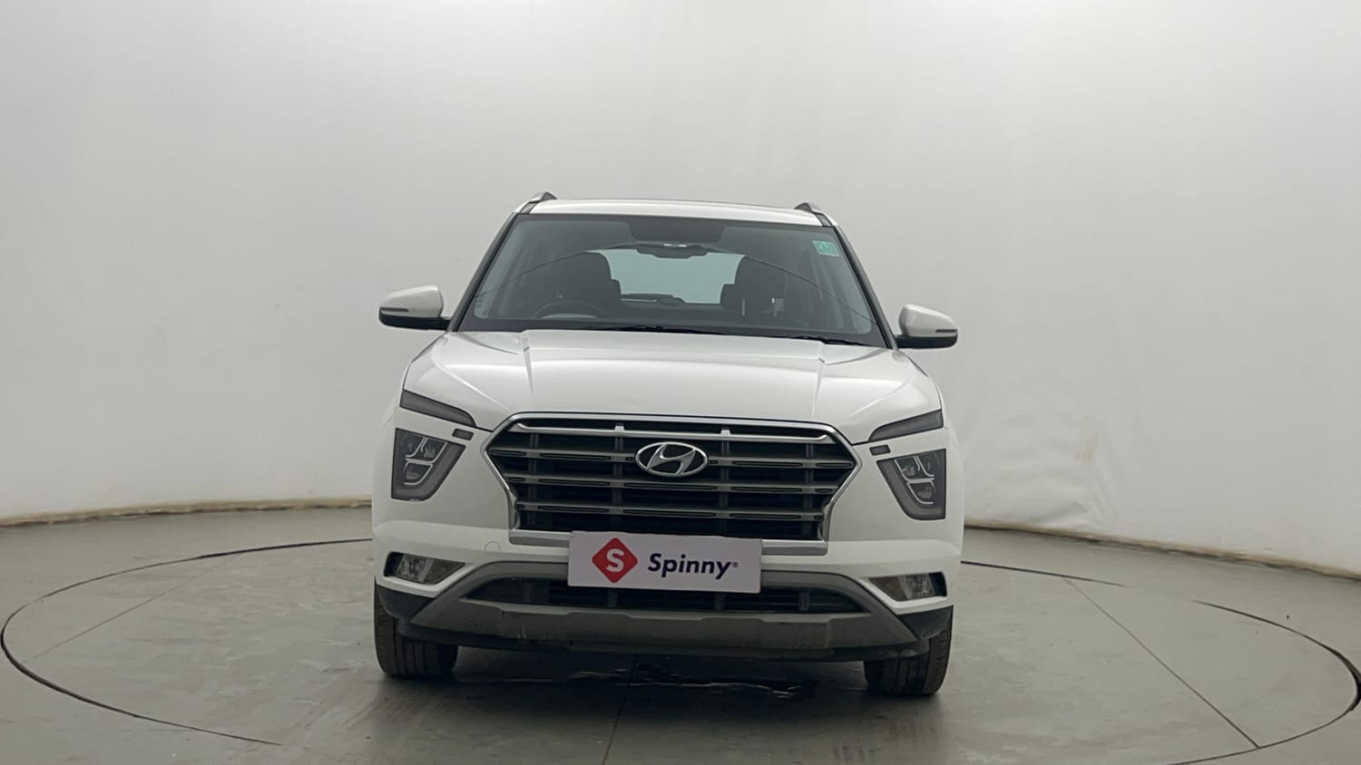 Used 2021 Hyundai Creta SX (O) 1.5 Petrol IVT Petrol Automatic exterior FRONT VIEW