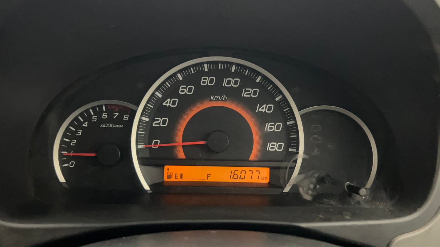 Used 2012 Maruti Suzuki Wagon R 1.0 VXi Petrol Manual interior CLUSTERMETER VIEW