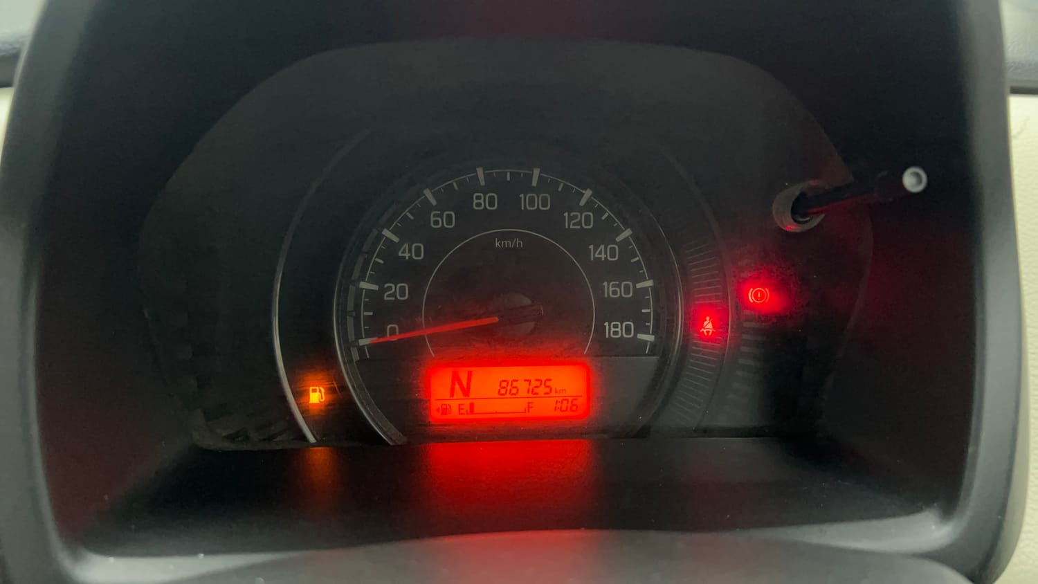 Used 2023 Maruti Suzuki Wagon R VXI 1.0 AGS Petrol Automatic interior CLUSTERMETER VIEW