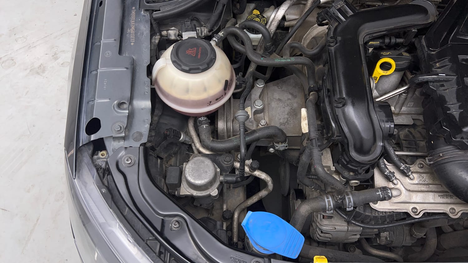 Used 2022 Skoda Rapid Style Petrol Manual engine ENGINE RIGHT SIDE VIEW