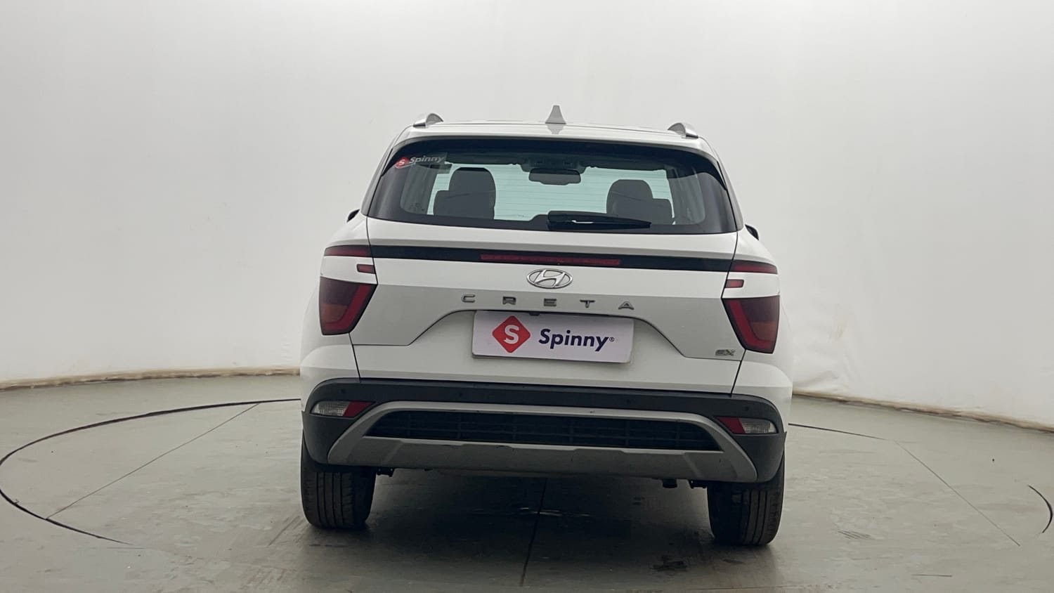 Used 2021 Hyundai Creta SX (O) 1.5 Petrol IVT Petrol Automatic exterior BACK VIEW