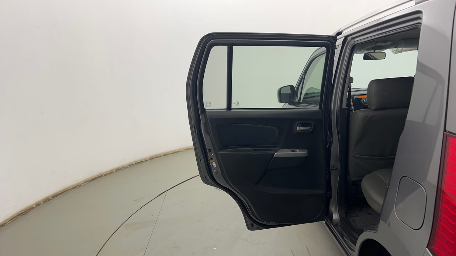 Used 2012 Maruti Suzuki Wagon R 1.0 VXi Petrol Manual interior LEFT REAR DOOR OPEN VIEW