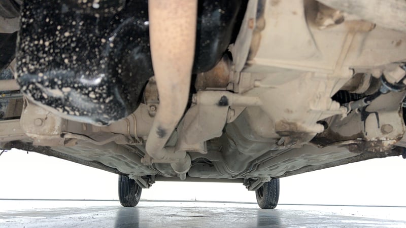 Used 2018 Maruti Suzuki Alto 800 VXi Petrol Manual extra FRONT LEFT UNDERBODY VIEW