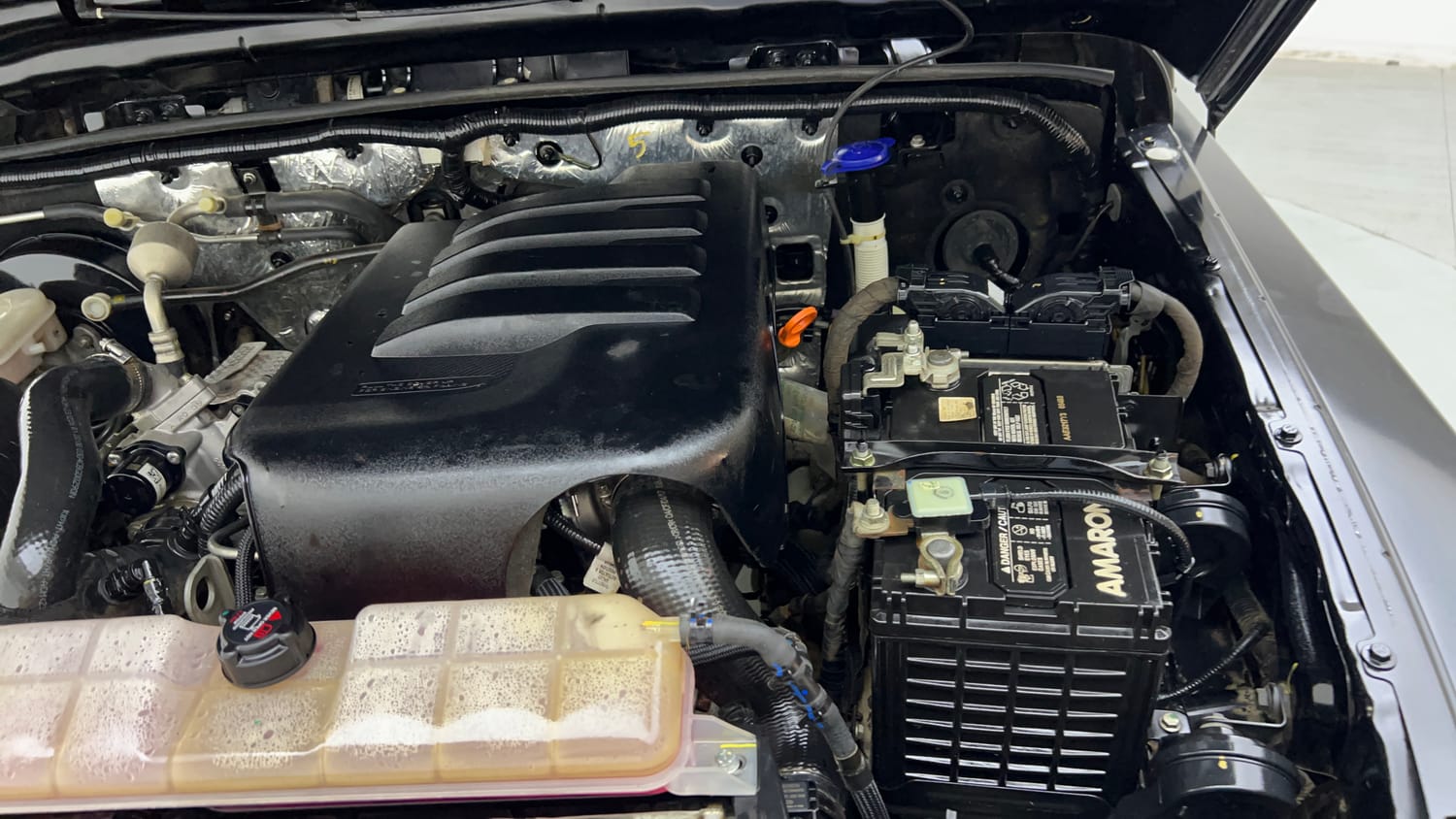 Used 2024 Mahindra Thar LX Hard Top Petrol AT RWD Petrol Automatic engine ENGINE LEFT SIDE VIEW