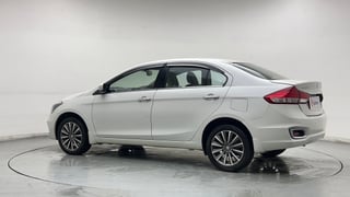 Used 2022 Maruti Suzuki Ciaz Alpha 1.5 AT Petrol Automatic exterior LEFT REAR CORNER VIEW