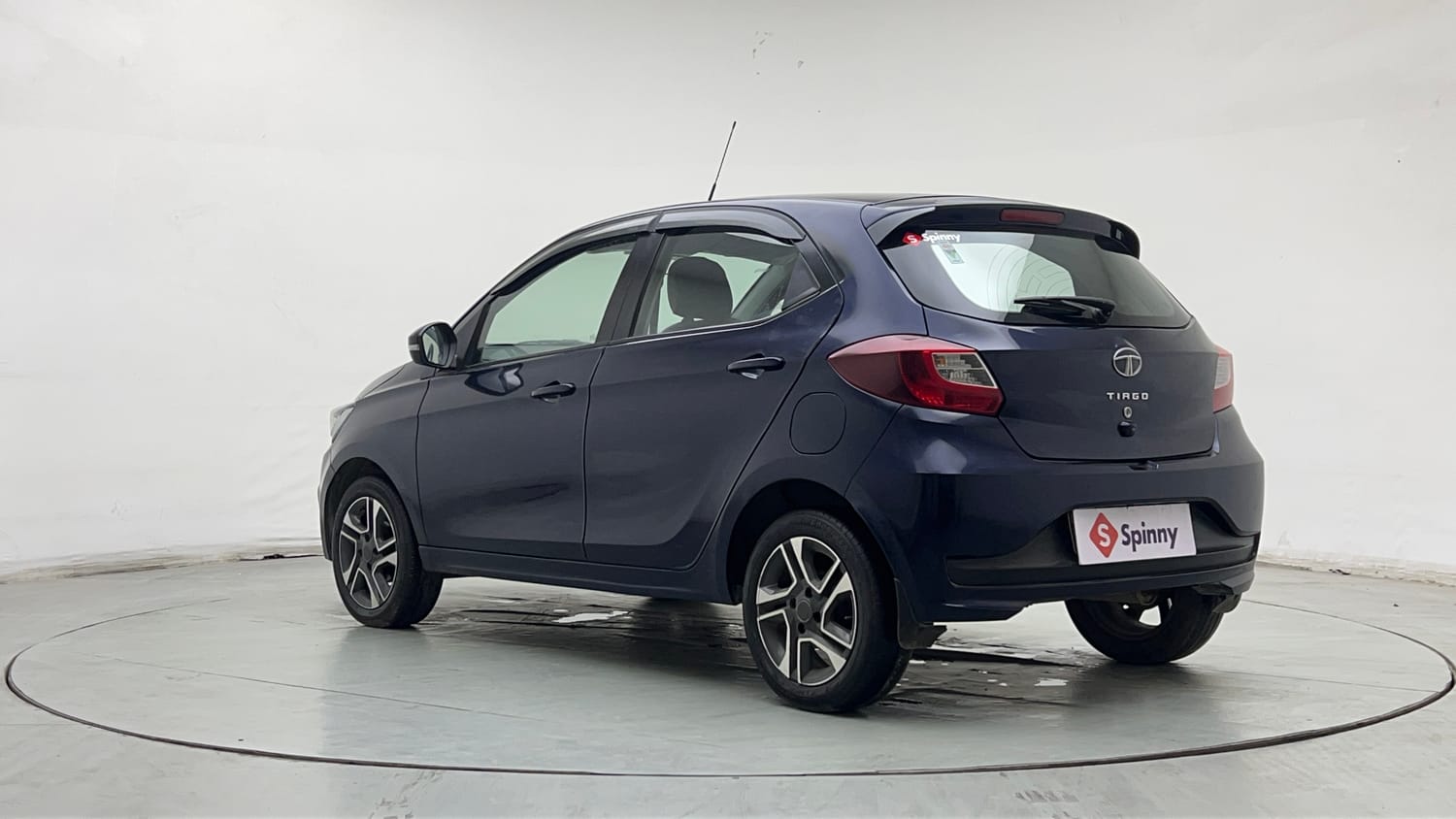 Used 2021 Tata Tiago XZ Plus Petrol Manual exterior LEFT REAR CORNER VIEW