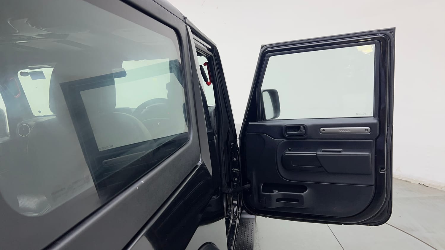 Used 2024 Mahindra Thar LX Hard Top Petrol AT RWD Petrol Automatic interior RIGHT FRONT DOOR OPEN VIEW
