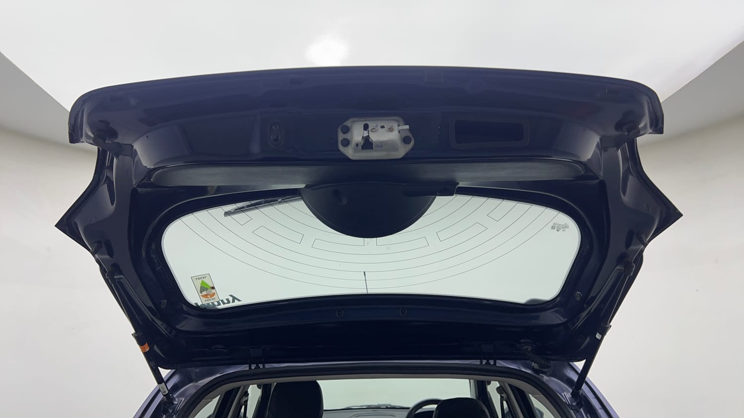 Used 2021 Tata Tiago XZ Plus Petrol Manual interior DICKY DOOR OPEN VIEW
