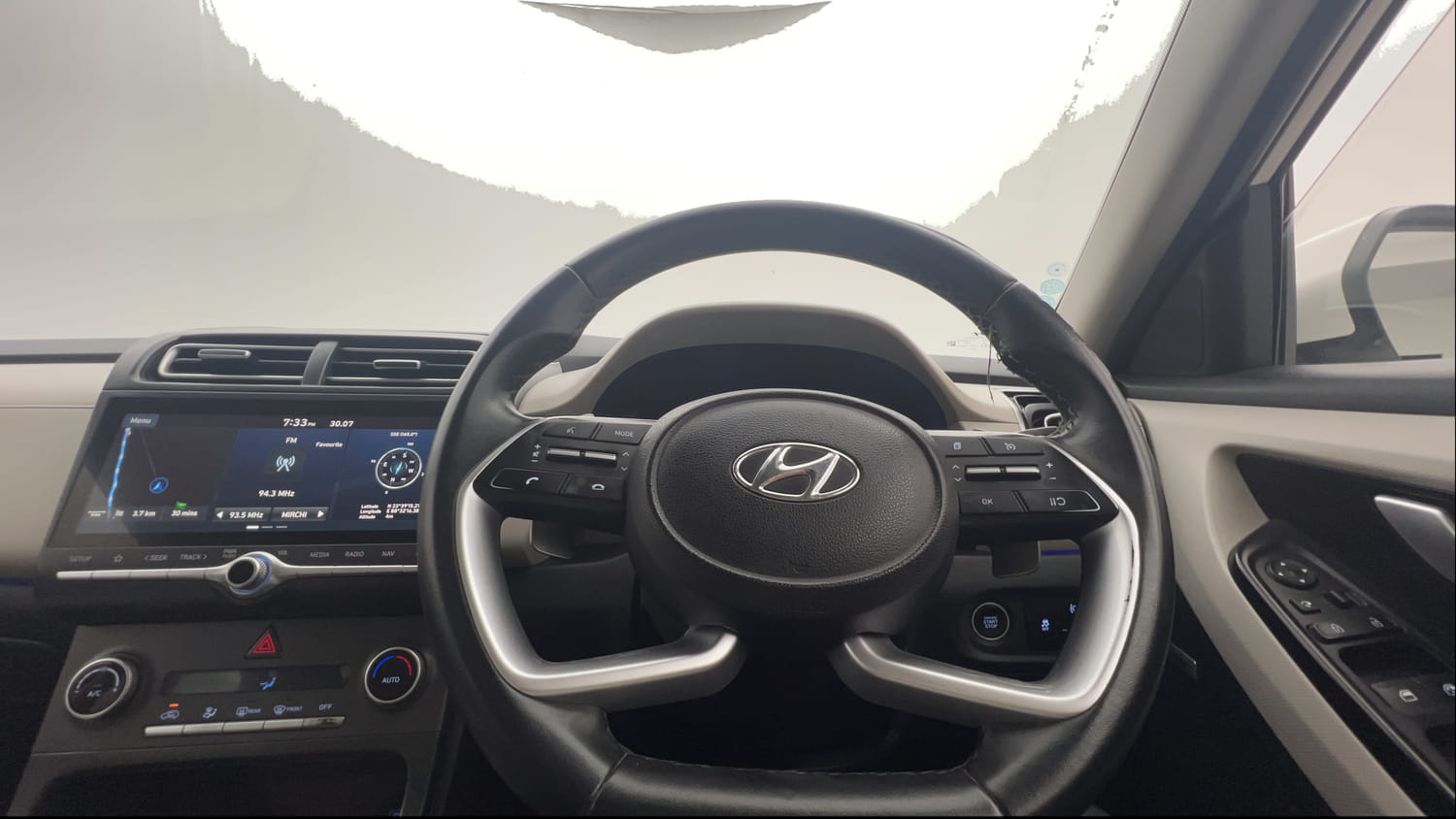 Used 2021 Hyundai Creta SX (O) 1.5 Petrol IVT Petrol Automatic interior STEERING VIEW