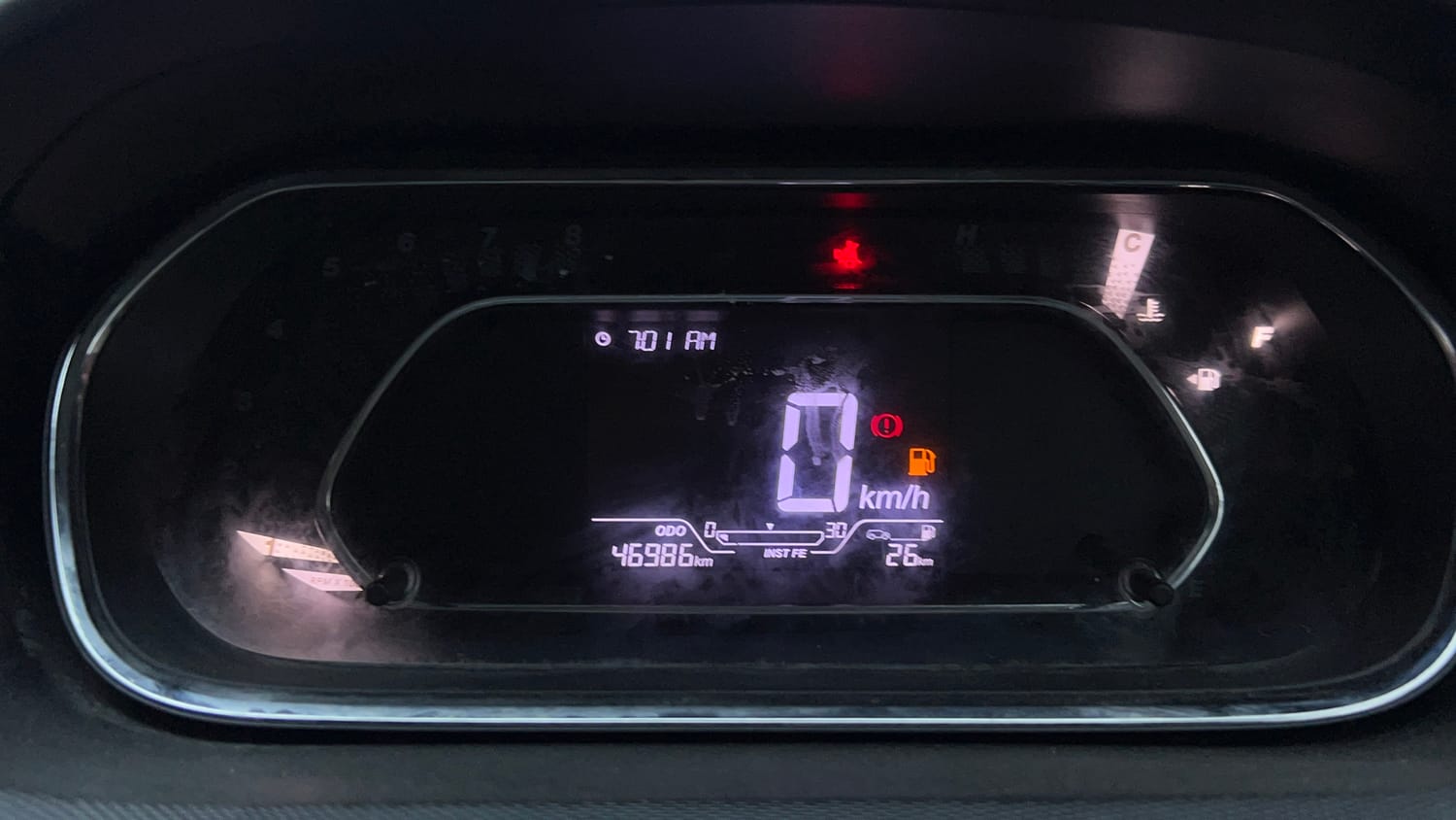 Used 2021 Tata Tiago XZ Plus Petrol Manual interior CLUSTERMETER VIEW