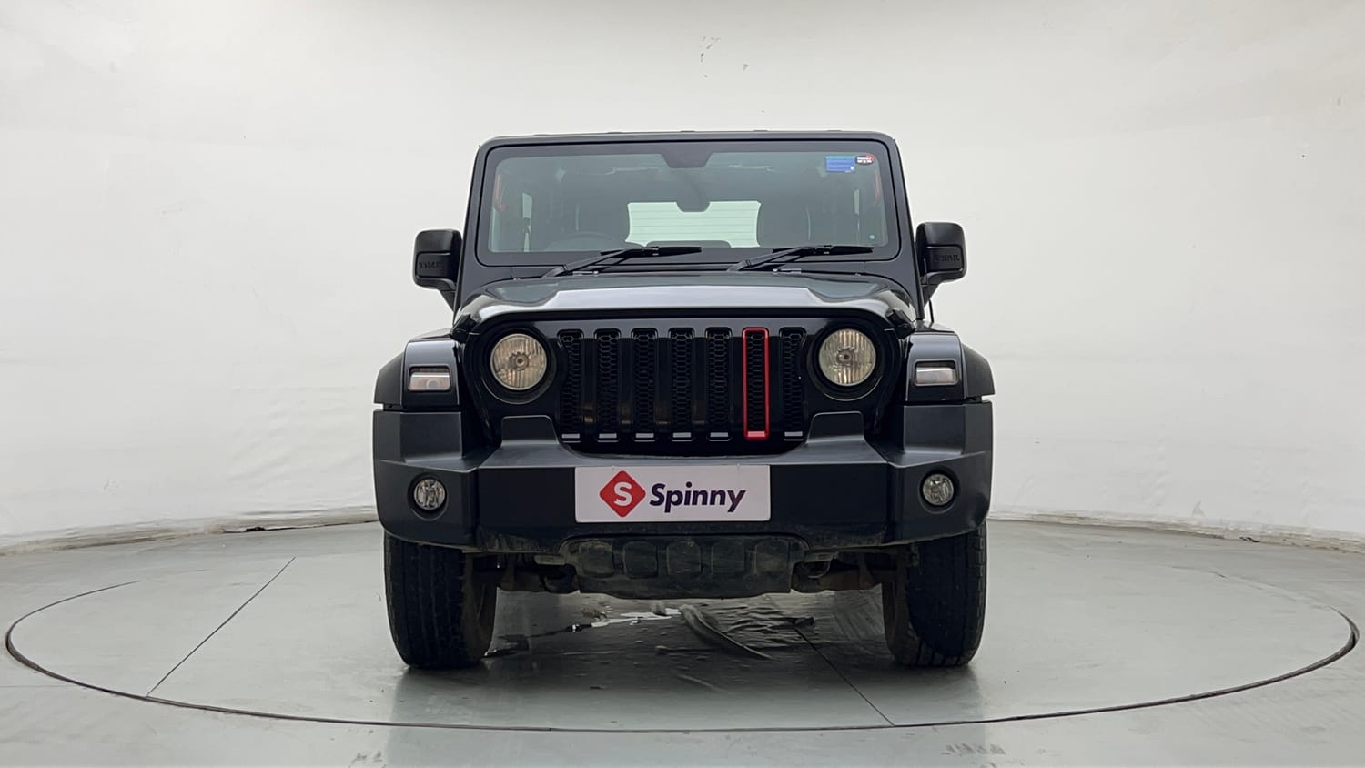 Used 2024 Mahindra Thar LX Hard Top Petrol AT RWD Petrol Automatic exterior FRONT VIEW