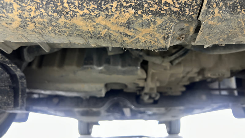 Used 2017 Volkswagen Ameo Highline Plus 1.5L (D) Diesel Manual extra FRONT LEFT UNDERBODY VIEW