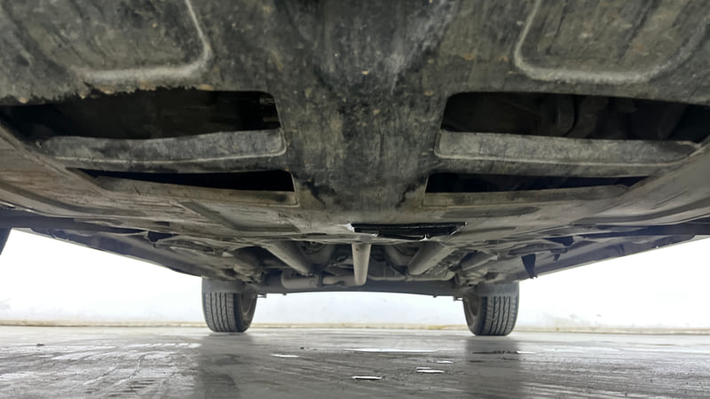 Used 2017 Hyundai Creta SX Plus 1.6 AT CRDI Diesel Automatic extra FRONT LEFT UNDERBODY VIEW