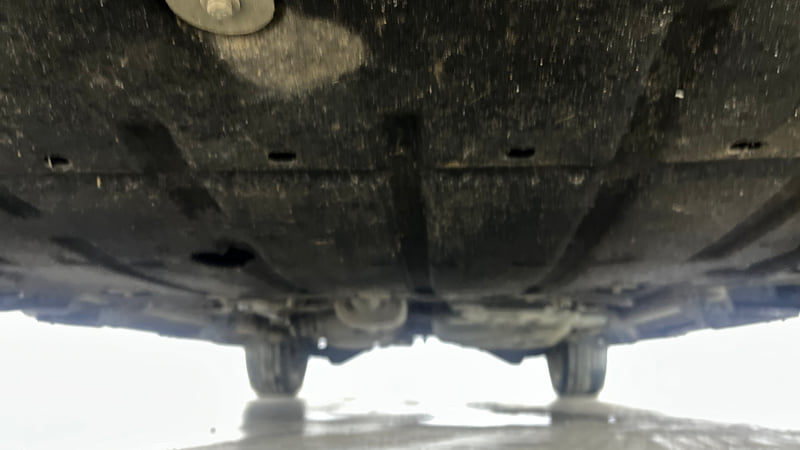 Used 2025 Mahindra XUV700 AX7 Diesel MT 7 STR Diesel Manual extra FRONT LEFT UNDERBODY VIEW