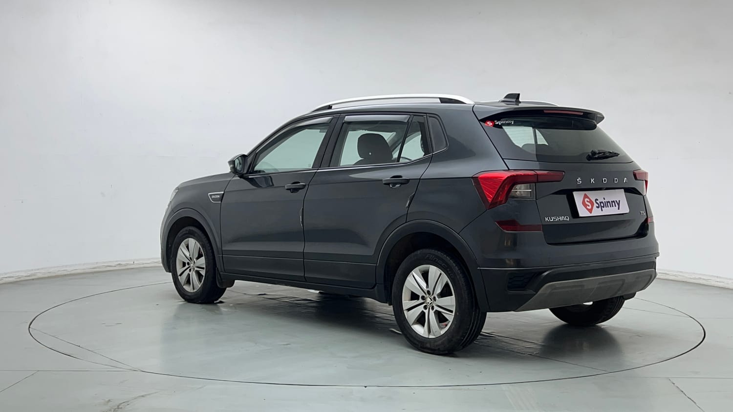 Used 2023 Skoda Kushaq Ambition 1.5L TSI MT Petrol Manual exterior LEFT REAR CORNER VIEW