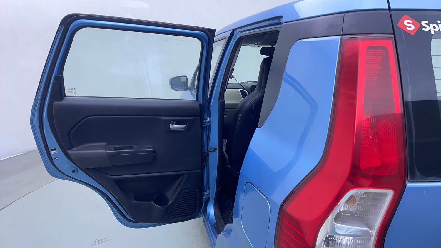 Used 2019 Maruti Suzuki Wagon R ZXi 1.2 AMT Petrol Automatic interior LEFT REAR DOOR OPEN VIEW