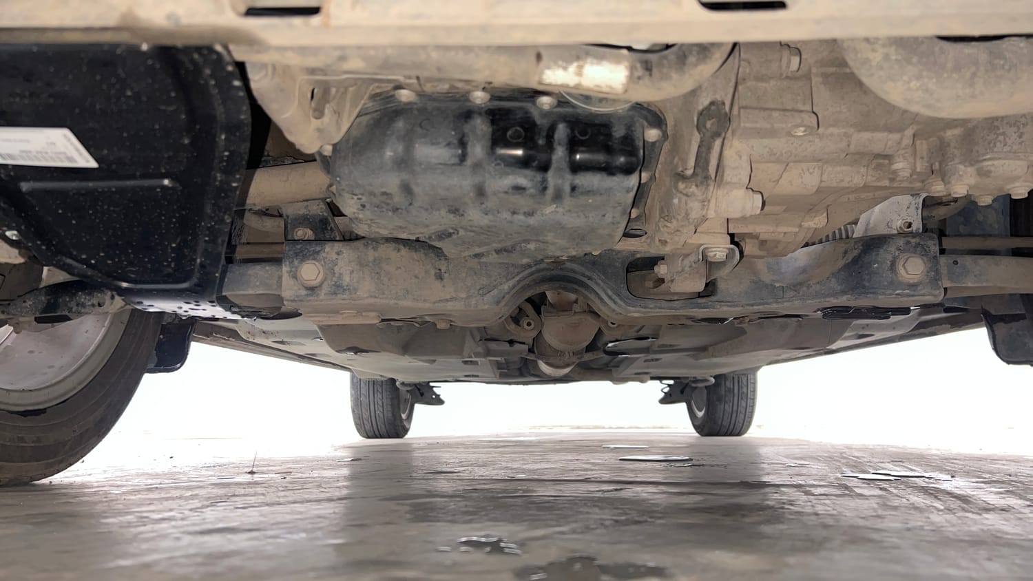 Used 2022 Skoda Rapid Style Petrol Manual extra FRONT LEFT UNDERBODY VIEW