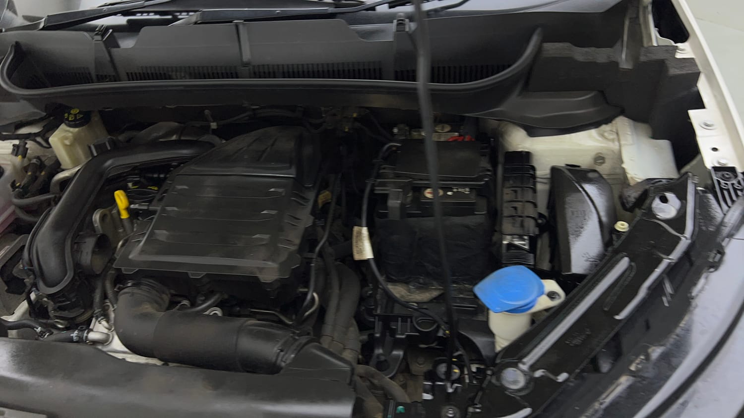 Used 2023 Skoda Kushaq Ambition 1.0L TSI MT Petrol Manual engine ENGINE LEFT SIDE VIEW