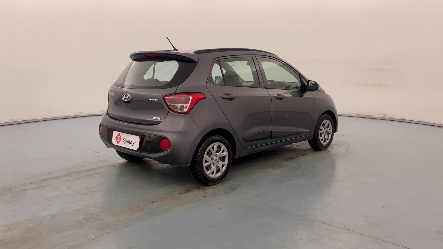 Used 2019 Hyundai Grand i10 Sportz 1.2 Kappa VTVT Petrol Manual exterior RIGHT REAR CORNER VIEW