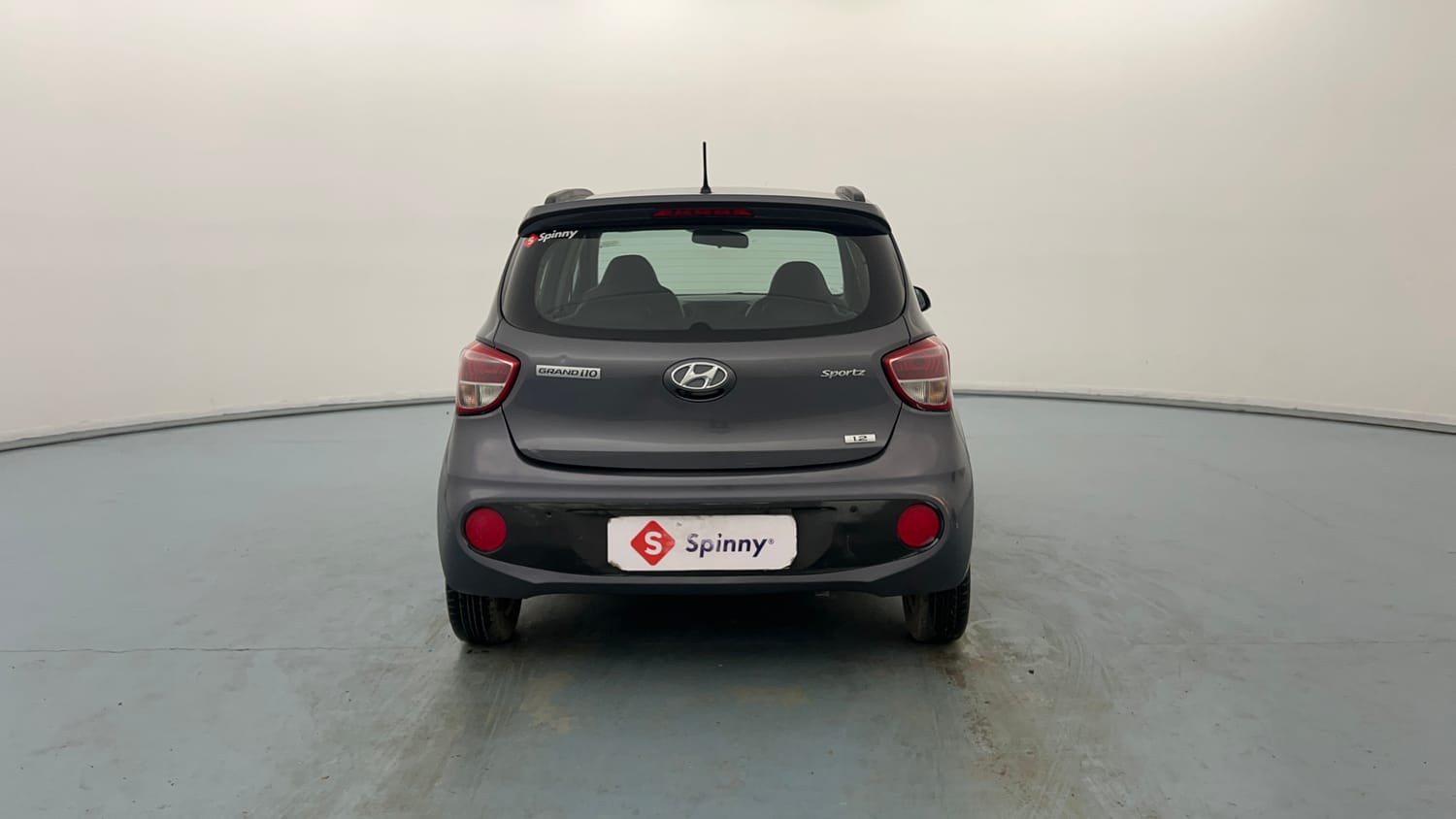 Used 2019 Hyundai Grand i10 Sportz 1.2 Kappa VTVT Petrol Manual exterior BACK VIEW